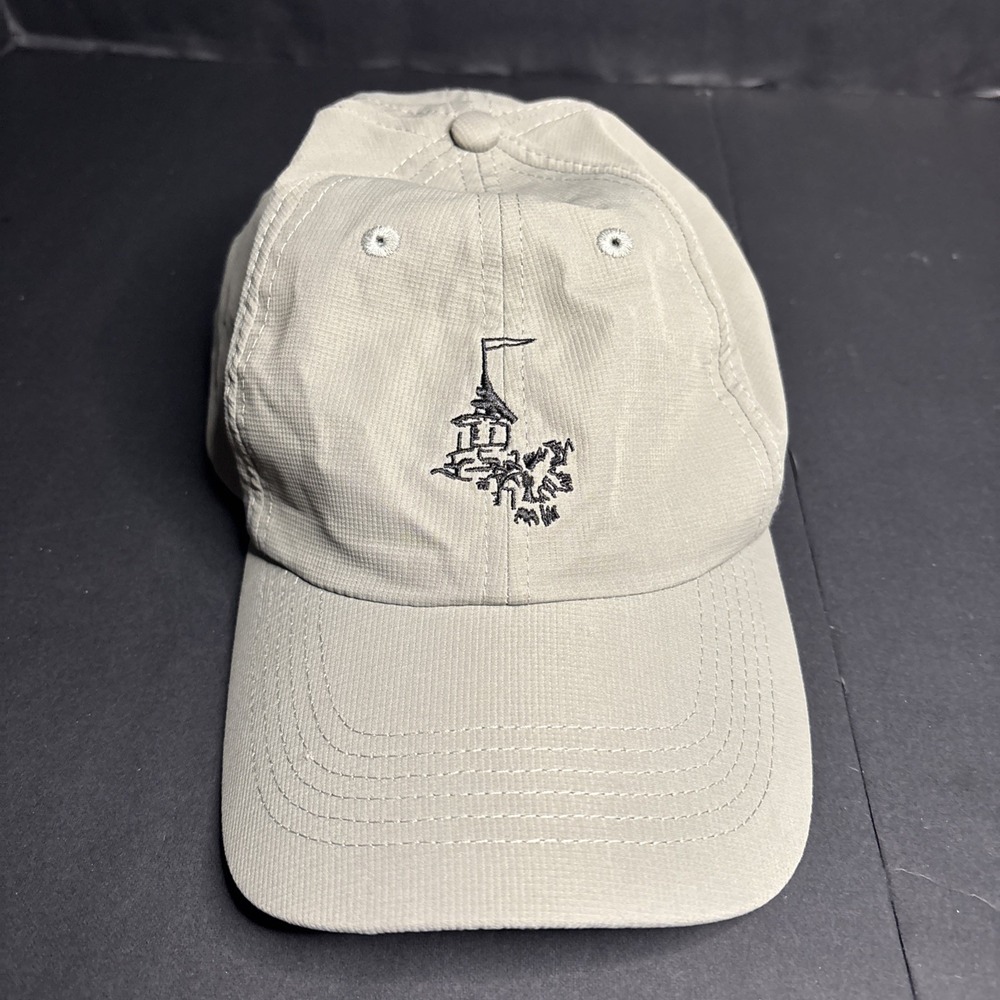 Imperial Jekyll Island Club Hotel Embroidered Gray Baseball Cap